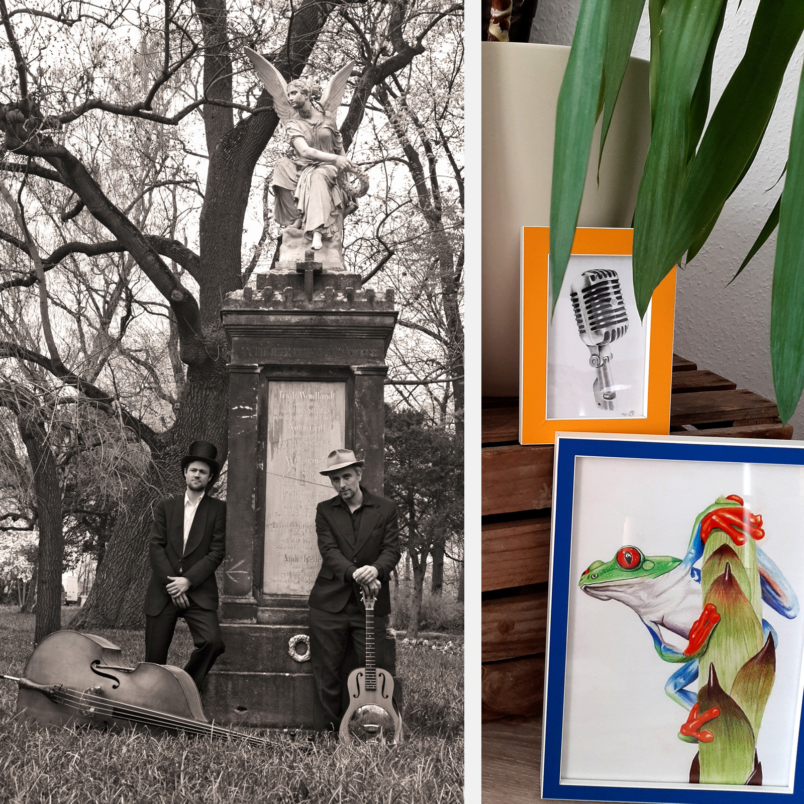 the devil dandy dogs - Austellung gewidmet Michael Rupp